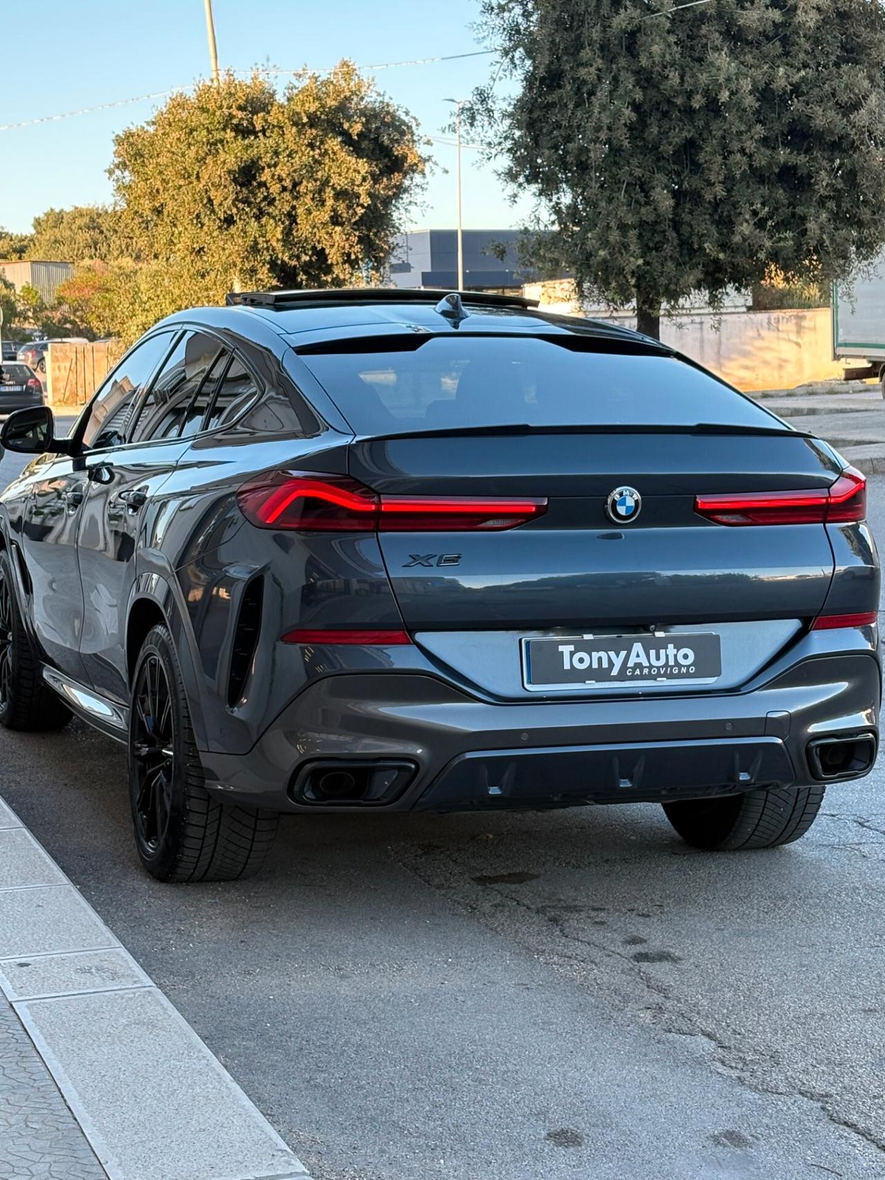 Bmw X6 xdrive30d Msport auto TETTO APRIBILE IN CARBONIO ILLUMINATO,,LUCI SOFFUSE,VIRTUAL COCKPIT,APPLE CARP