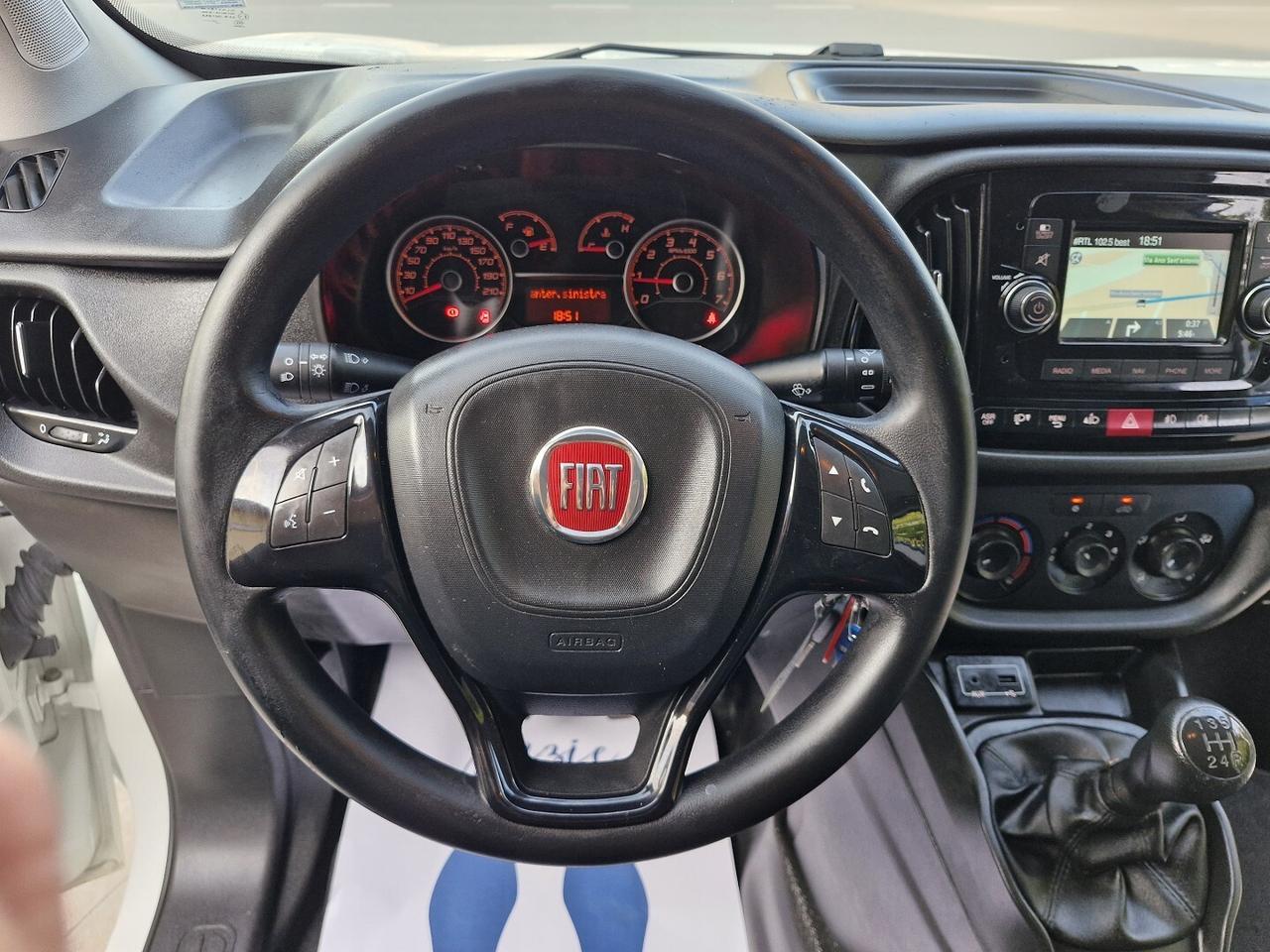 FIAT DOBLO 1.3 MULTIJET 90CV 3 POSTI ANNO 2016