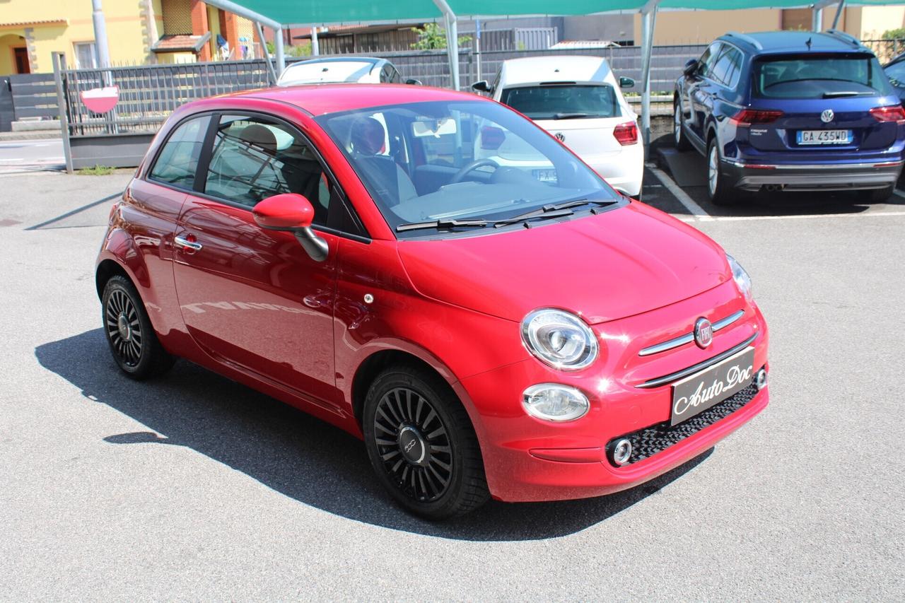 Fiat 500 1.3 Multijet 95 CV CERCHI NERI INTERNI ROSSI