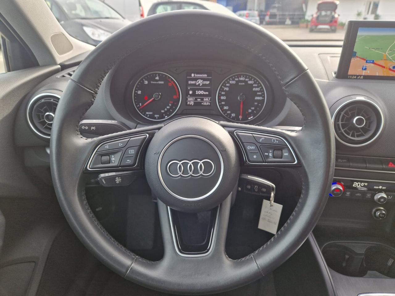 Audi A3 SPB 35 TDI S tronic Navi UNICO PROPRIETAR.