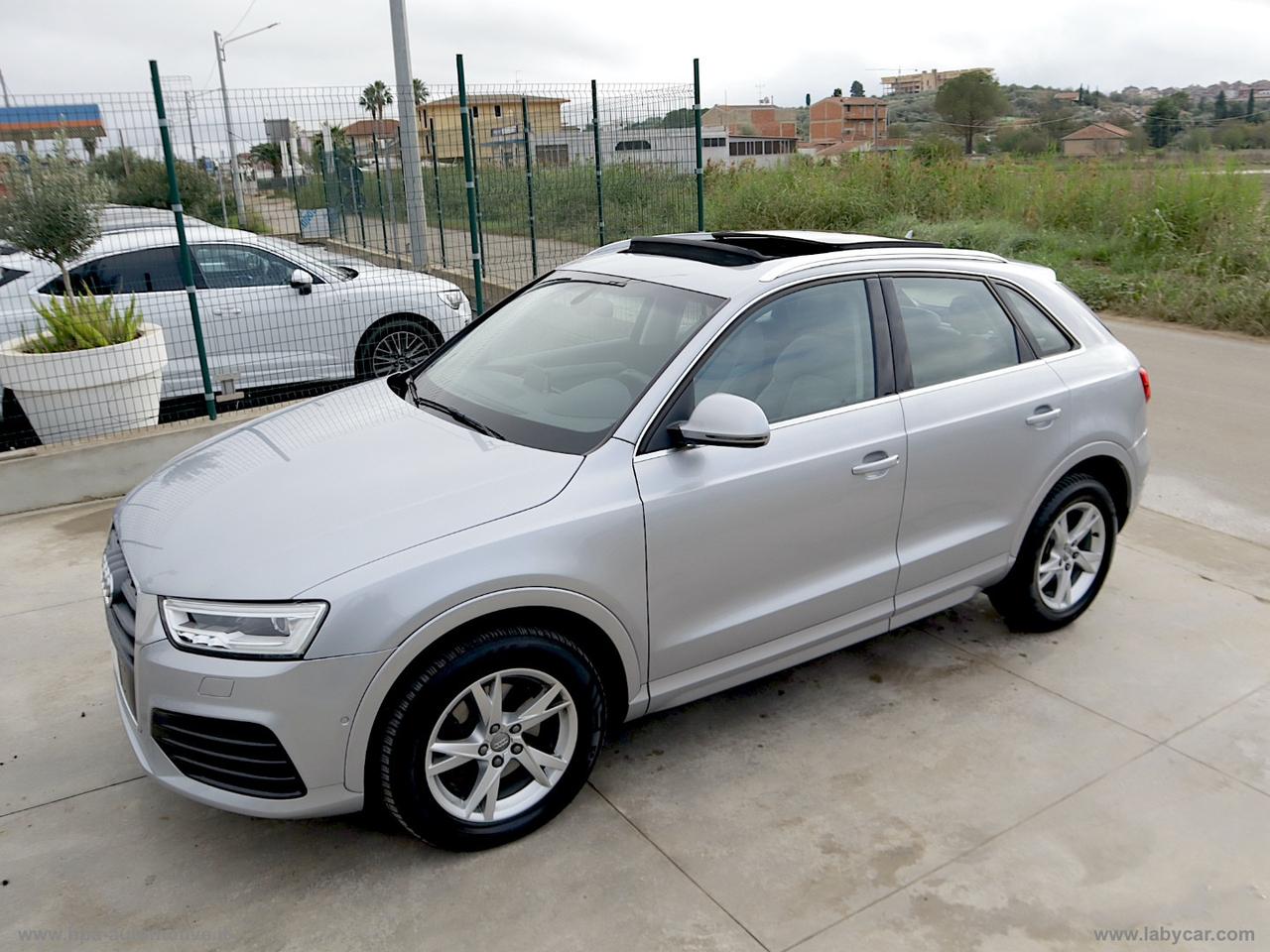 AUDI Q3 2.0TDI 184CV S-TRONIC quattro Sport TETTO NAVI LED PELLE