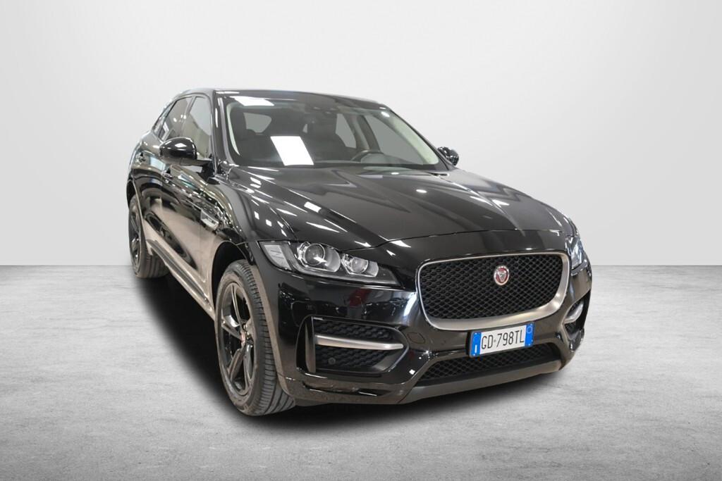 JAGUAR F-PACE 2.0D 180CV AUTOM. AWD R-SPORT ( BIXENO - COCKPIT - NAVI - MIRROR - PDC - TELECAMERA POST. - CERCHI 20 )