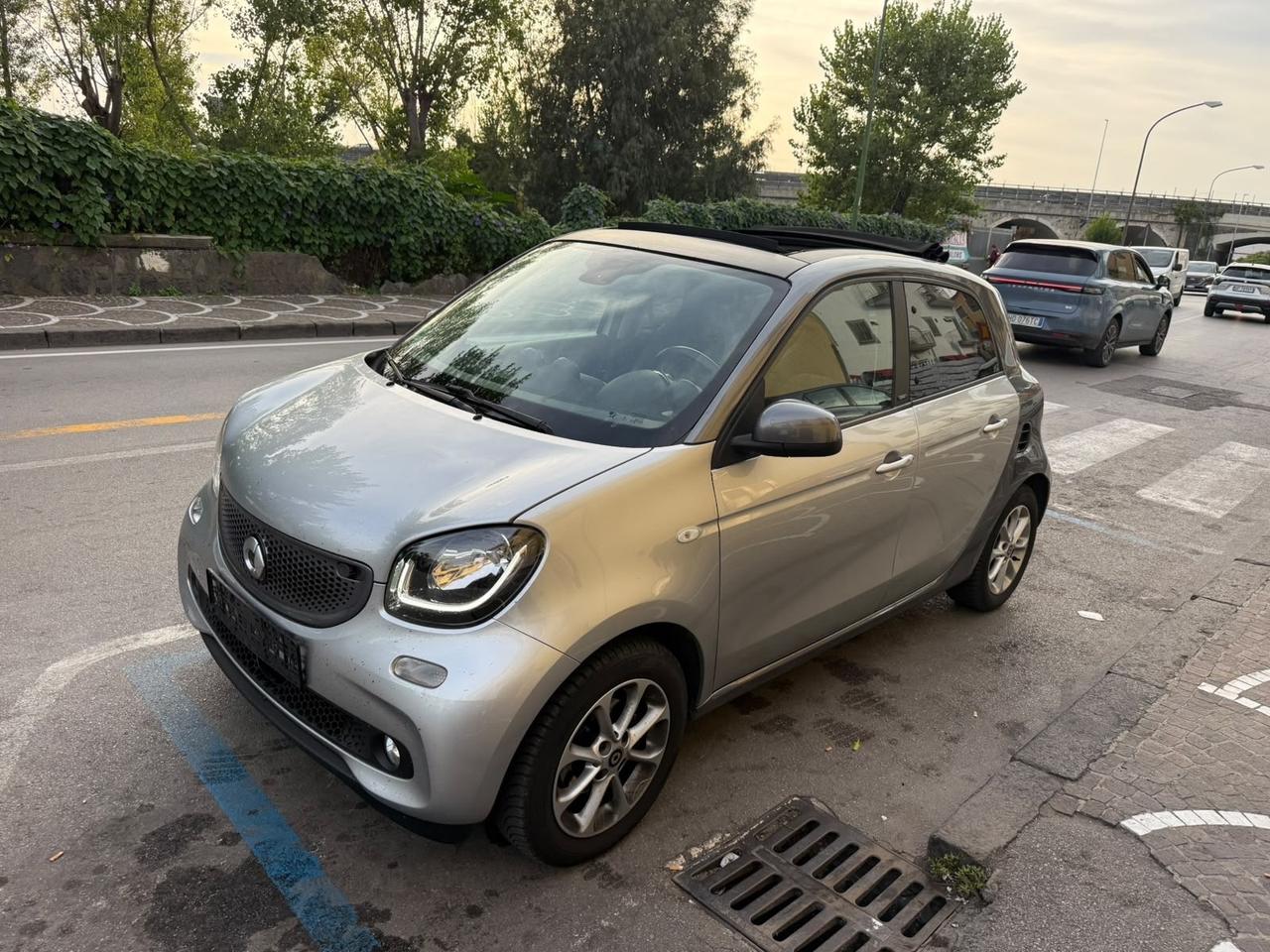 Smart ForFour Cabriolet 90 0.9 Turbo Prime Navi Camera Pelle