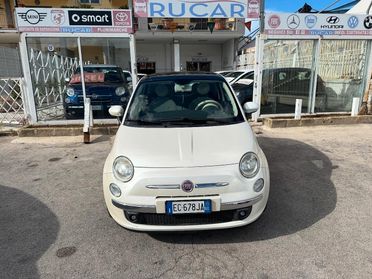 Fiat 500 1.2 benzina 2010 tetto blutooth