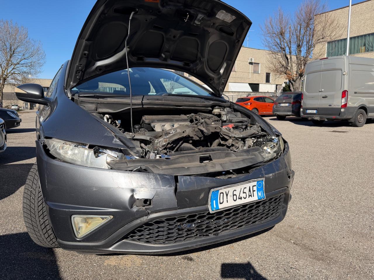 Honda Civic 1.4 i-DSi benzina euro5 incidentato