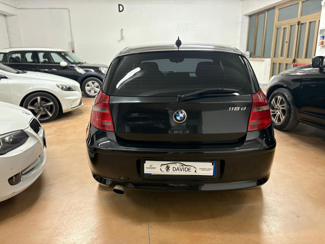 Bmw 118 118d cat 3 porte Futura DPF