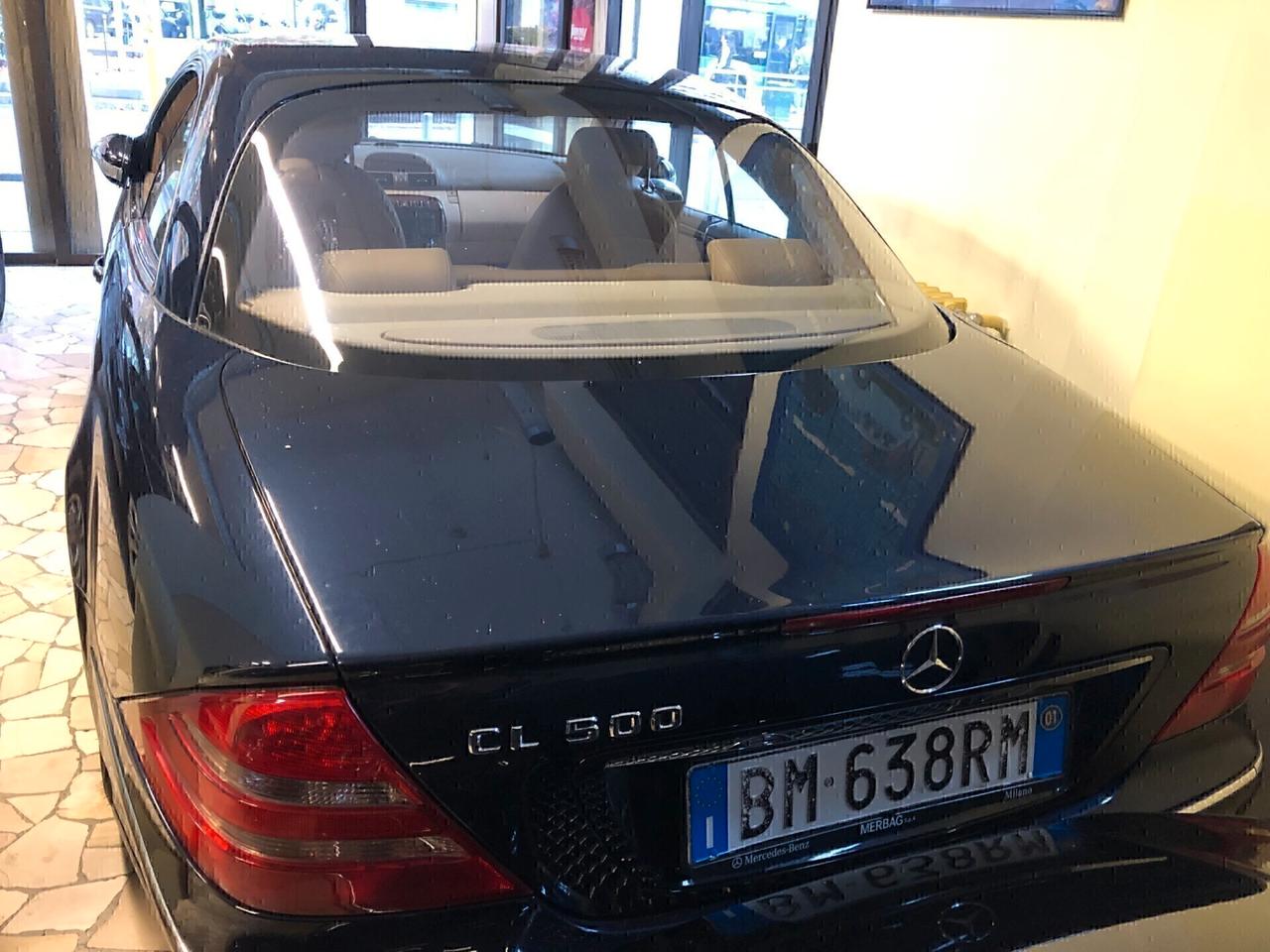 Mercedes-benz CL 500 cat fatture tagliandi mercedes