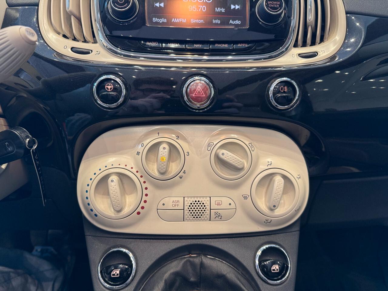 Fiat 500 C 1.2 Lounge "PELLE/NAV"