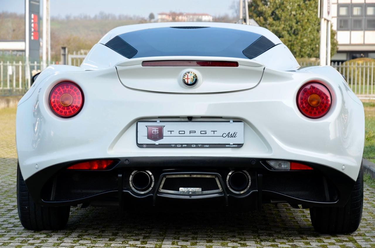ALFA ROMEO 4C COUPE 1750 TBI 240cv TCT, UFF ITALIANA, BIANCO PERLA, SCARICO CAPRISTO, PERMUTE