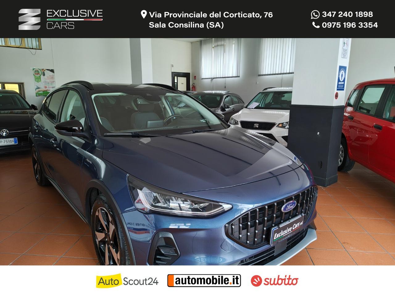 FORD Focus 1.0 EcoBoost Hybr.125 5p. Act.Des. PARI AL NUOVO