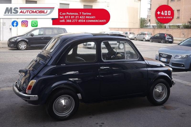 FIAT 500 L (d'epoca) LUSSO Targa e Libretto Originali