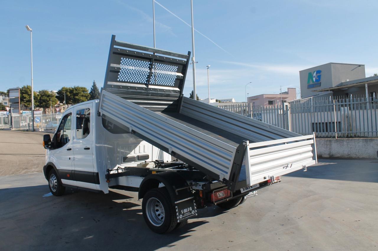 Ford TRANSIT 2.0 TDCI 170CV DOPPIA CABINA CASSONE RIBALTABILE