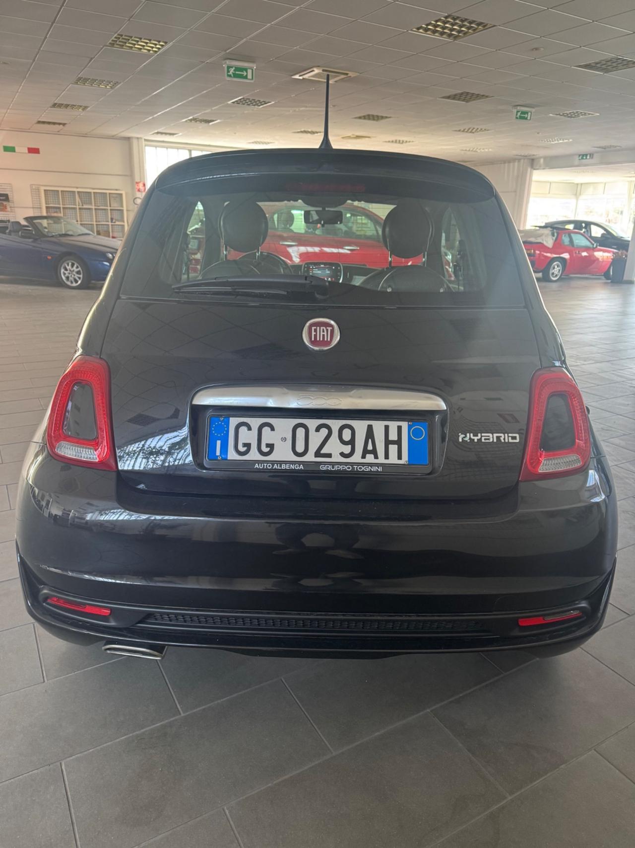 Fiat 500 1.0 Hybrid Hey Google