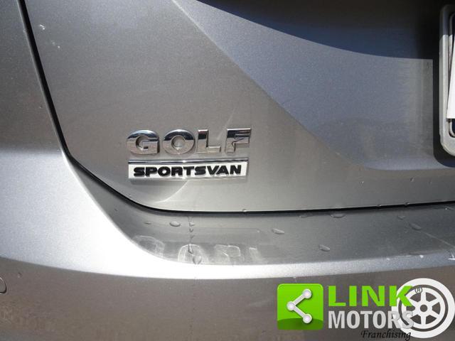 VOLKSWAGEN Golf Sportsvan 1.6 TDI 110CV DSG CINGHIA APPENA SOSTITUITA