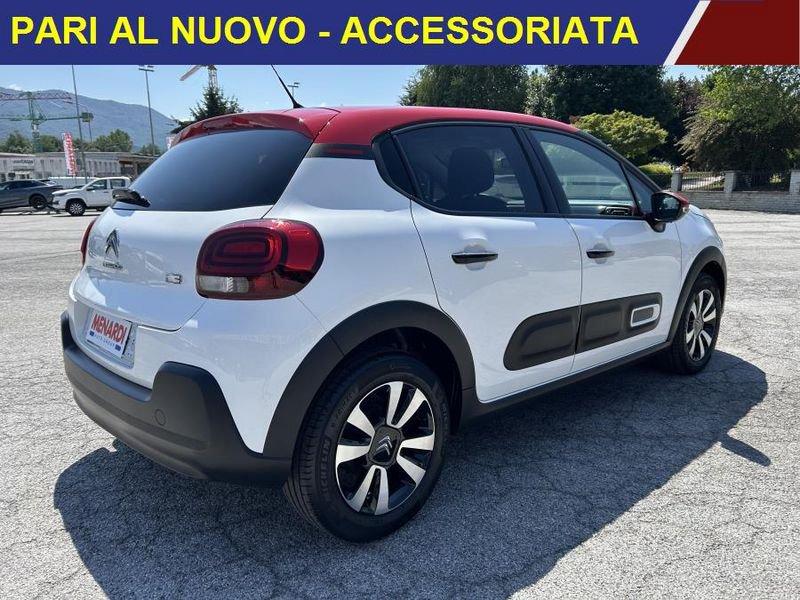 Citroën C3 PureTech 83 S&S Shine CERCHI 16+CLIMA AUTO+FARI LED+KEYLESS