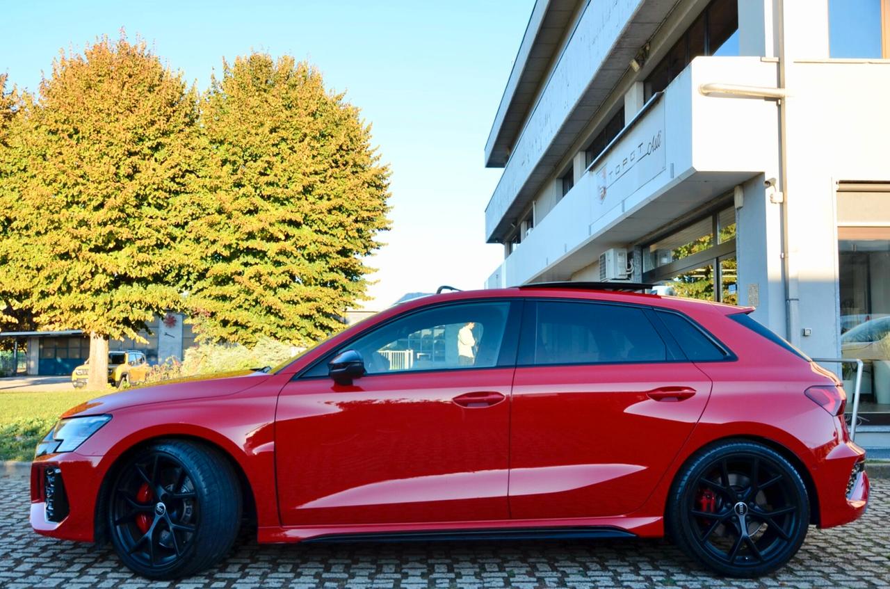 AUDI RS3 SPORTBACK 2.5 TFSI QUATTRO 400cv S-TRONIC, ECCELLENTI CONDIZIONI, SERVICE AUDI, TETTO, MATRIX, HI-FI BANG&OLUFSEN, DYNAMIC PACK, PERMUTE
