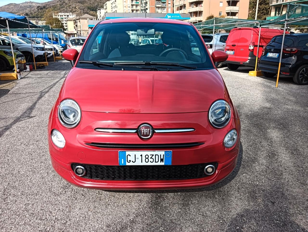 Fiat 500 1.0 Hybrid Red
