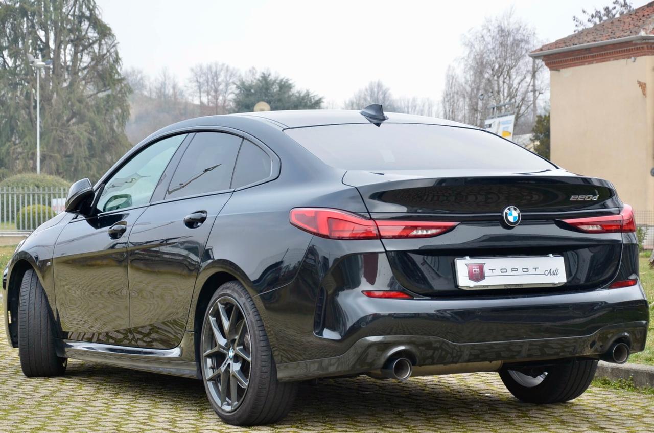 BMW 220d GRAN COUPE MSPORT 190cv AUTO, SERVICE BMW, UFF ITALIANA, EURO 6D, HARMAN & KARDON, SEDILI GUSCIO, MBRAKES, 18", PERMUTE