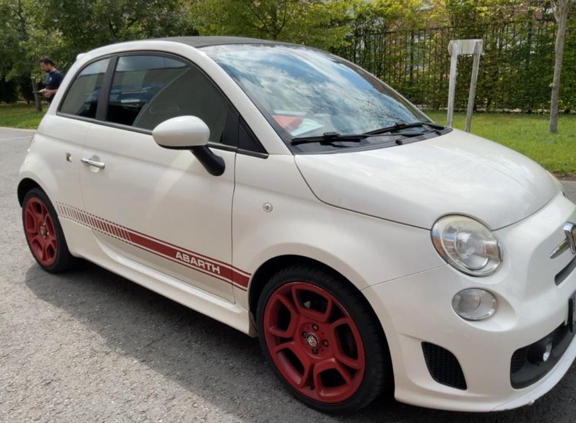 Fiat 500 abarth cabrio automatica garanzia permute