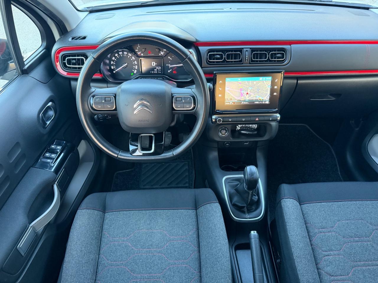 Citroen C3 1.5 diesel 102 cv 2019 navig Retrocamera