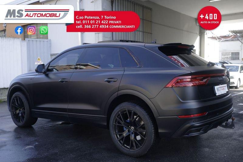 Audi Q8 50 TDI 286 CV quattro tiptronic S LINE Sport TETTO PANORAMICO GANCIO TRAINO