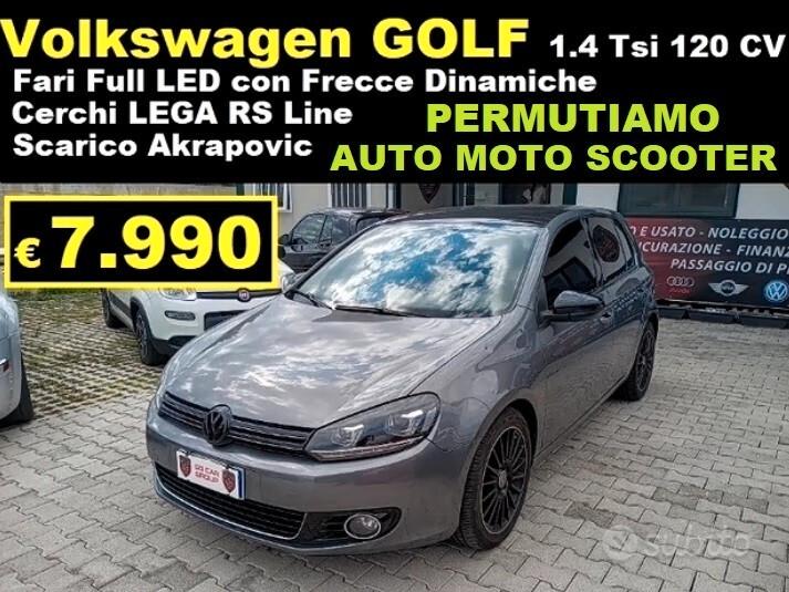 Volkswagen Golf 1.4 Tsi 122CV DSG AKRAPOVIC FullLed