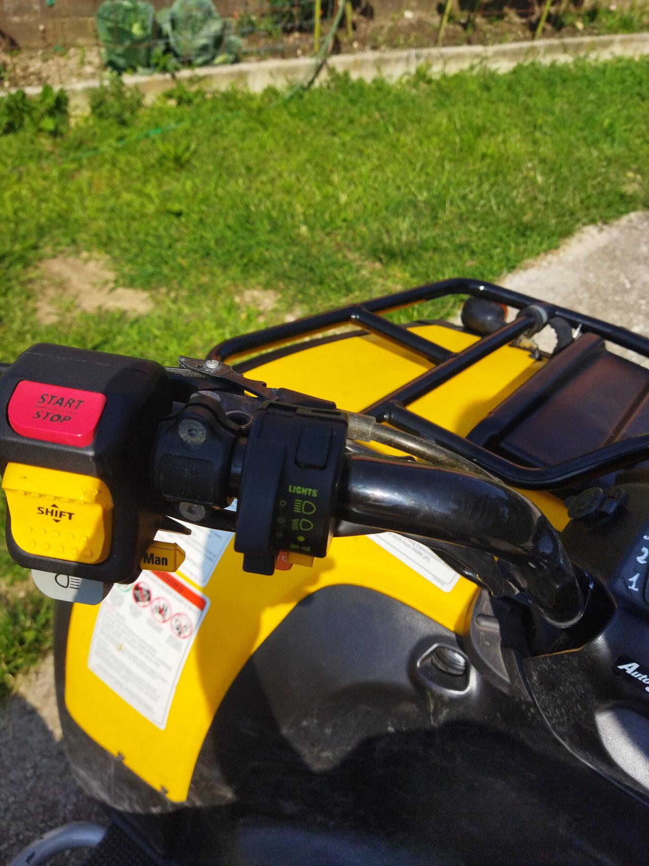 Bombarder quad Traxter 500 4x4 ridotte retro