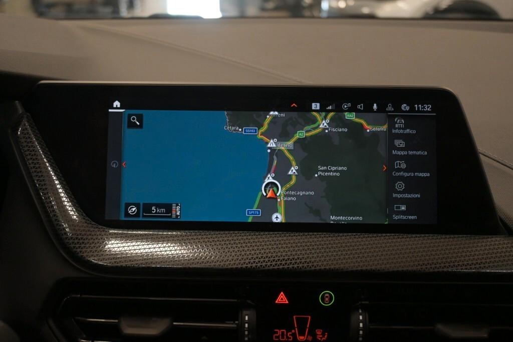 BMW 118i 136CV STEPTRONIC SPORT EDITION ( FARI LED - BMW DIGITAL COCKPIT - AMBIENT LIGHTS - NAVI - MIRROR - PARK ASSISTANT - TELECAMERA POST. - CERCHI 17 )