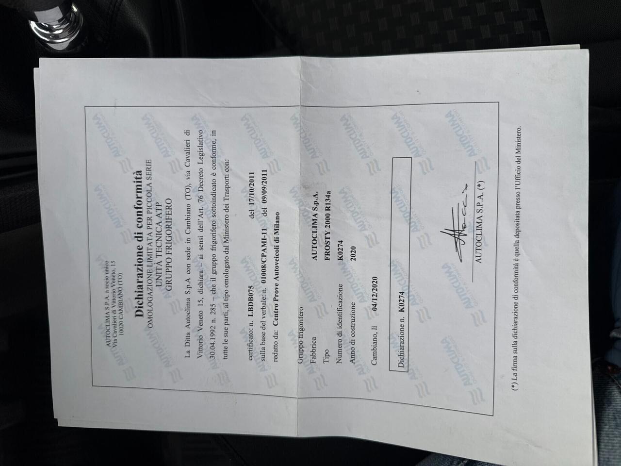 Ford Transit Connect 1.5 EURO 6D/ COIBENTATO