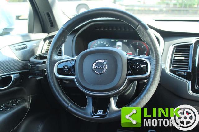 VOLVO XC90 D5 AWD Geartronic 7 posti R-design,Crystal White