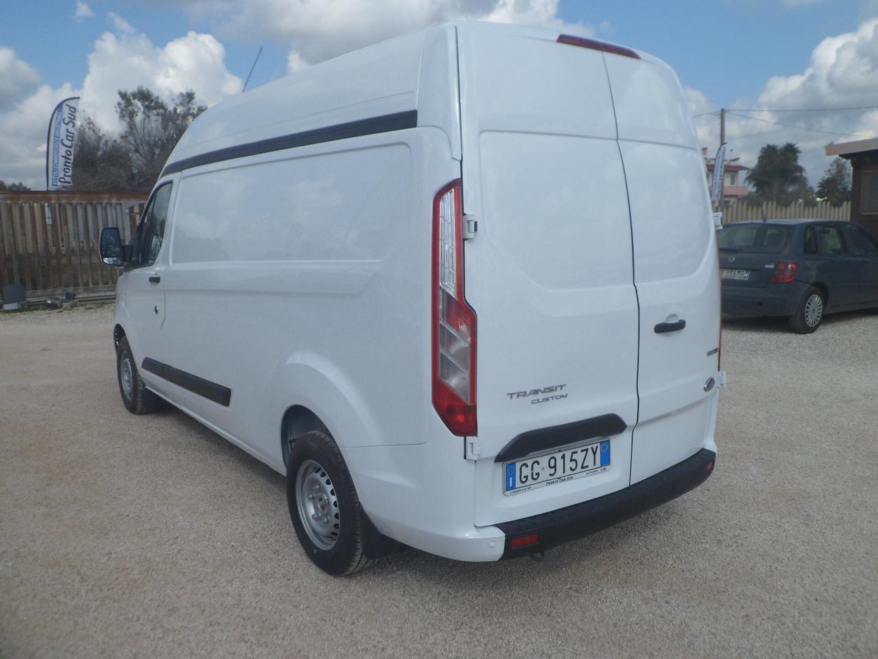 Ford transit custom furgone maxi tetto alto