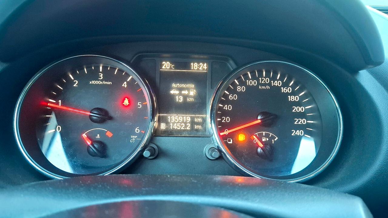 QASHQAI 1.5 dCi DPF Visia 135000km