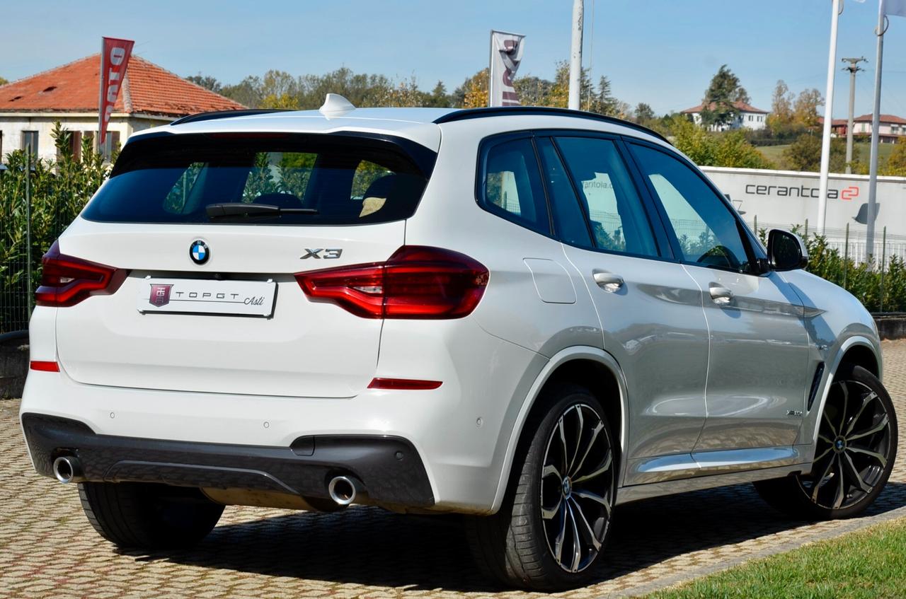 BMW X3 XDRIVE20d MSPORT 190cv AUTO, UFF ITALIANA, SERVICE BMW, EURO 6C, 21", NAVI, RETROCAMERA, FARI LED ADATTIVI, PERMUTE