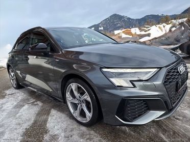 AUDI A3 SPORTBACK 2.0TDI S-line MATRIX B E O PELLE NAVI VIRTUAL RETROCAMERA