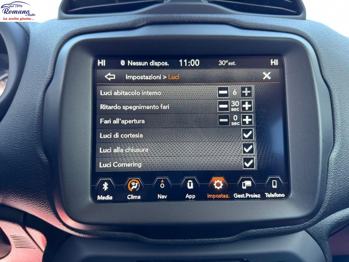 JEEP - Renegade - 1.6 Mjt 120CV Night Eagle#NAVIGATORE 8.4!