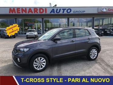 Volkswagen T-Cross 1.0 TSI Style BMT 2023 * PARI AL NUOVO