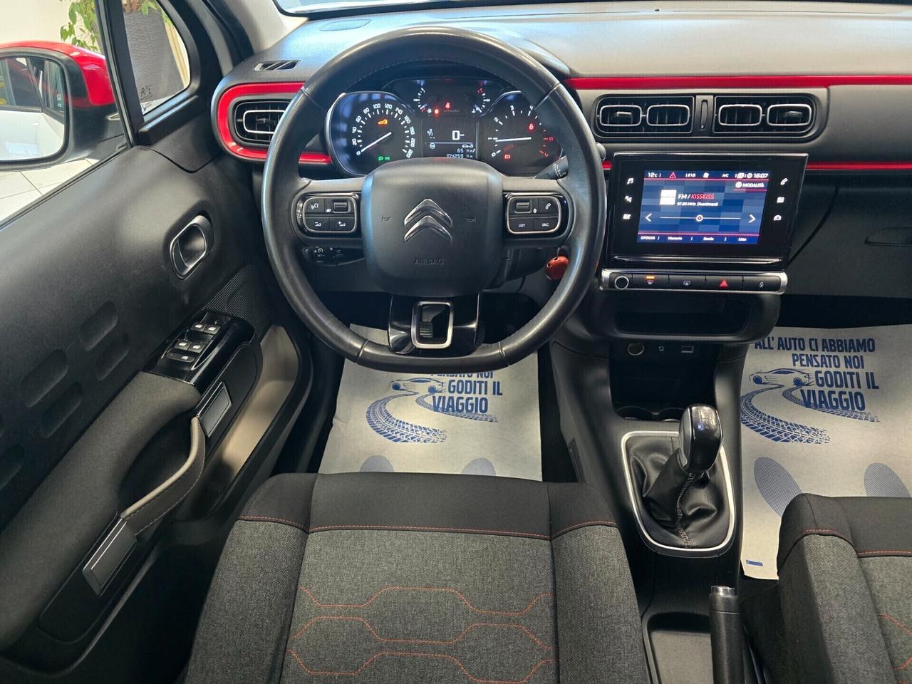 Citroen C3 PureTech 82 Shine 2017 NEOPATENTATI