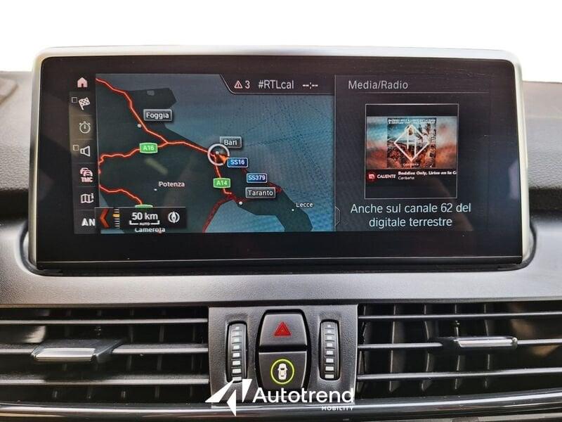 BMW Serie 2 Active Tourer 218d 150 CV Automatica NAVI Business Active Tourer