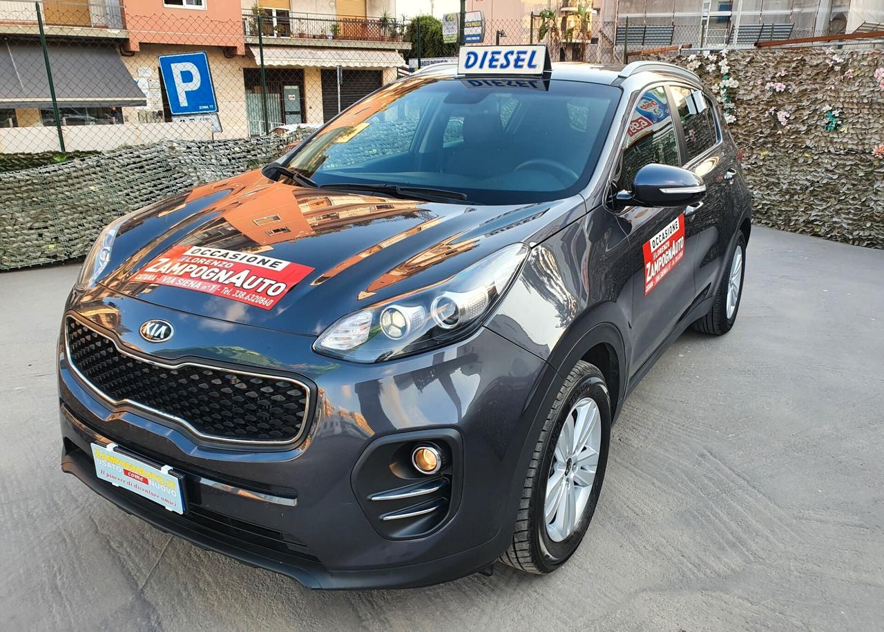 KIA SPORTAGE 1.7 CRDi 115Cv NUOVISSIMA ZAMPOGNAUTO CT