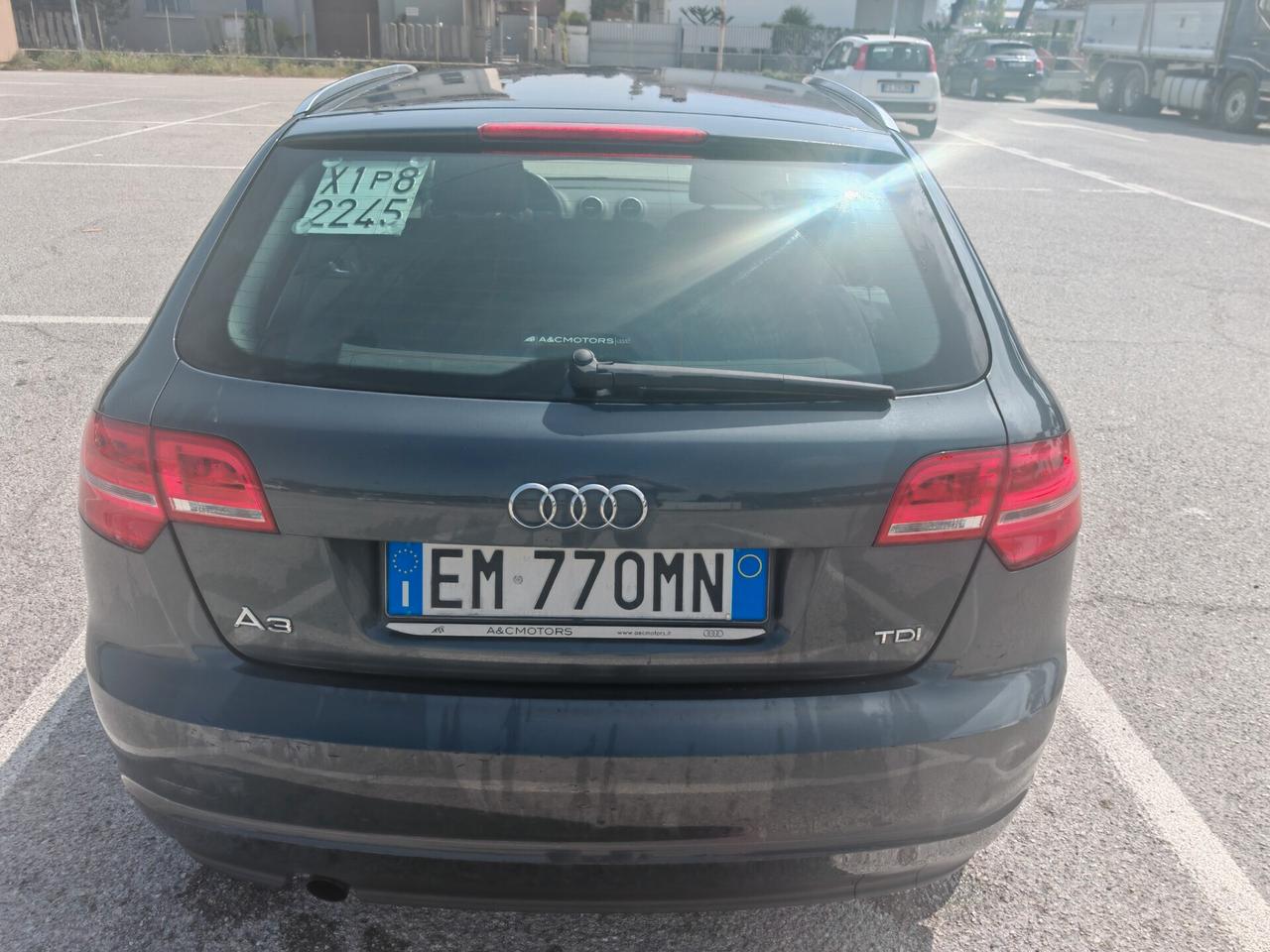 AUDI A3 5P 1.6 TDI 90 CV ,OK NEOPATENTATI .