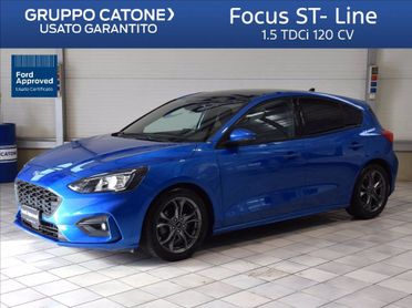 FORD Focus 1.5 ecoblue ST-Line s&s 120cv del 2019