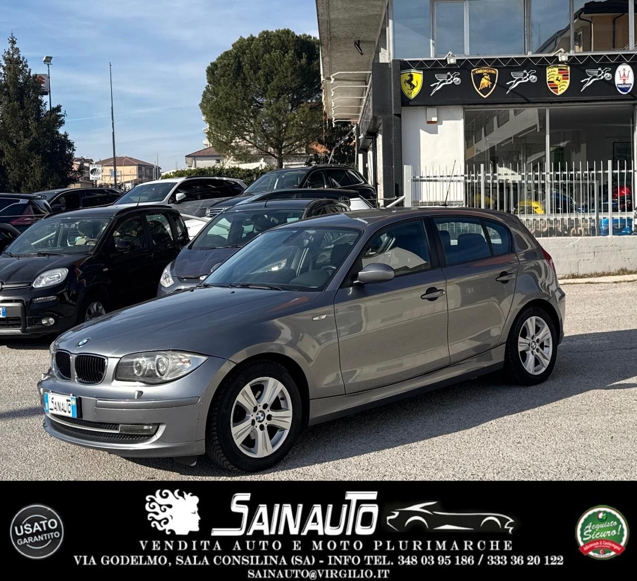 Bmw 118i benzina 5 porte Attiva garanzia