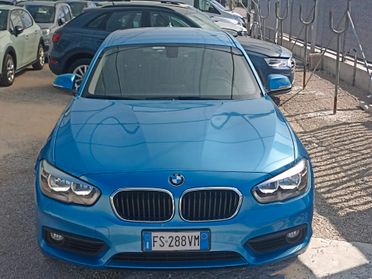 BMW 118D 150cv 5p AUTOMATICO 09/2018 KM48.000 LED/NAV/SENS POST