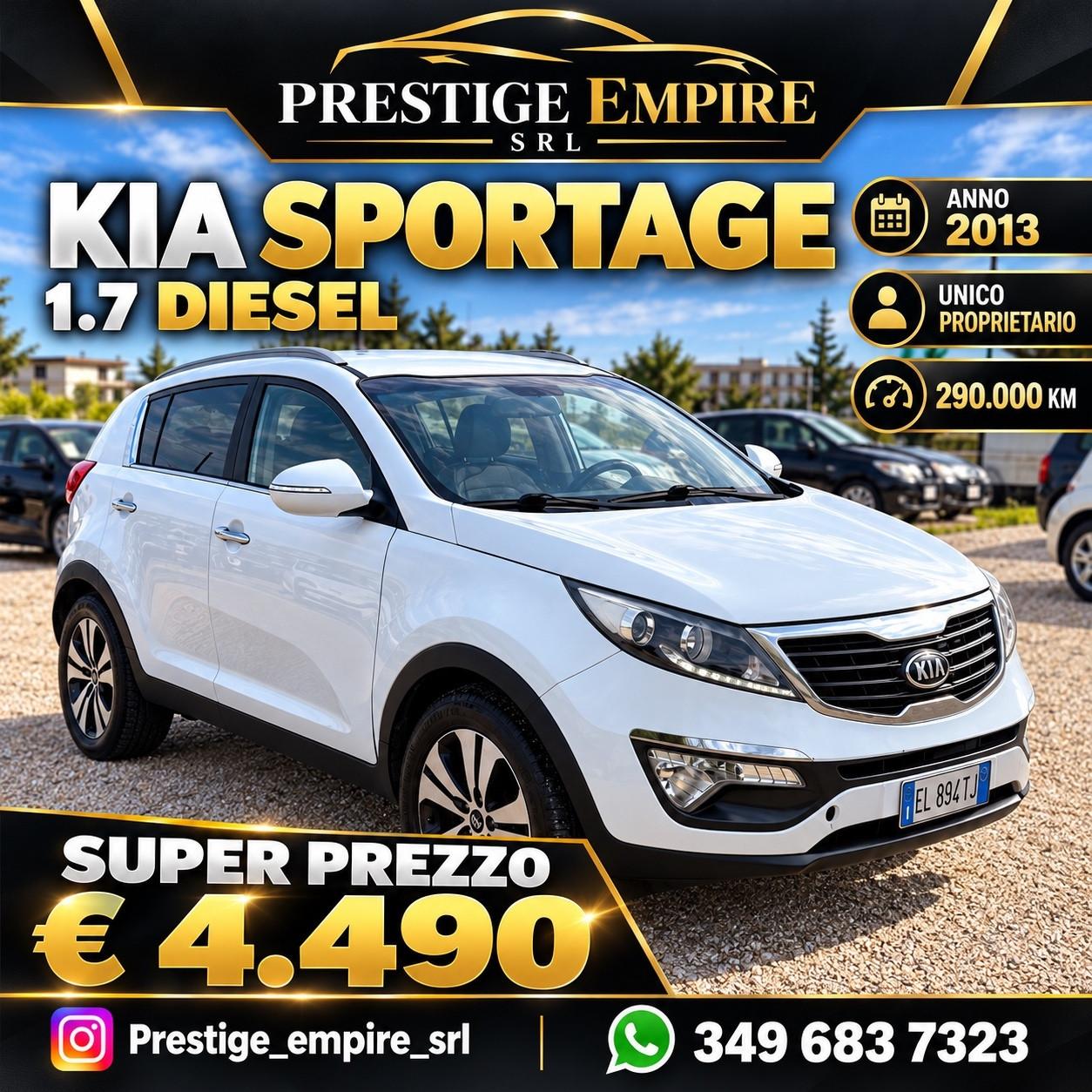 Kia Sportage 1.7 DIESEL SUPER PREZZO 4.490€