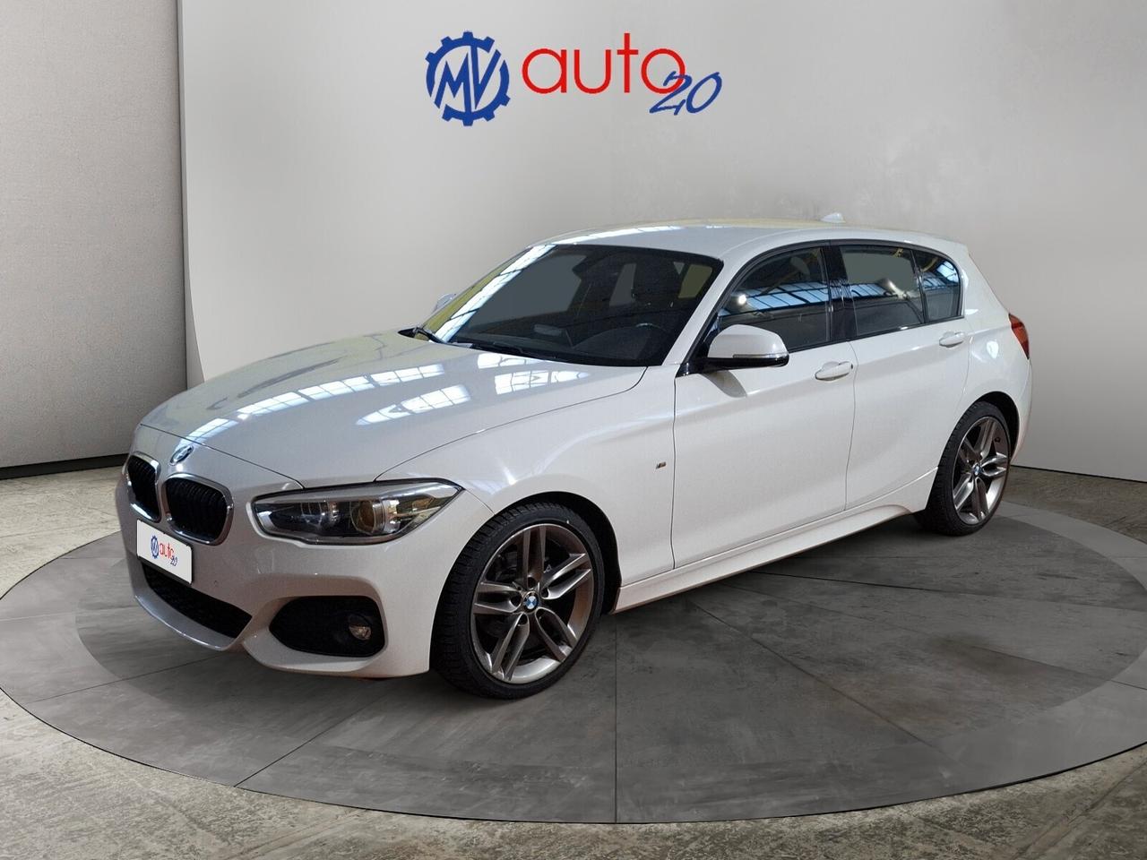 Bmw 114 114d 5p. Msport full optional bianco perla