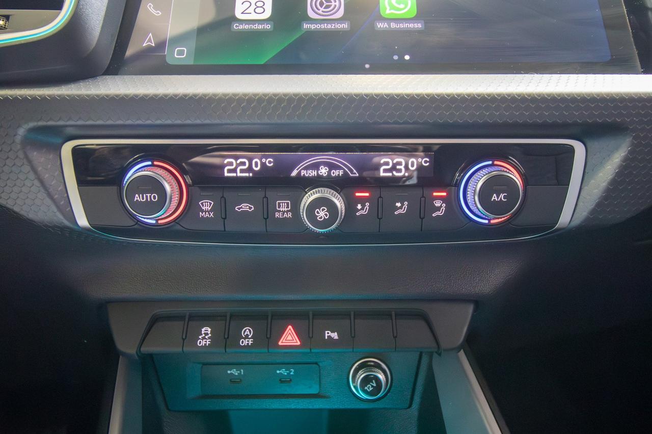 Audi A1 Sportback 30 Tfsi S Line S-tronic Black Identity