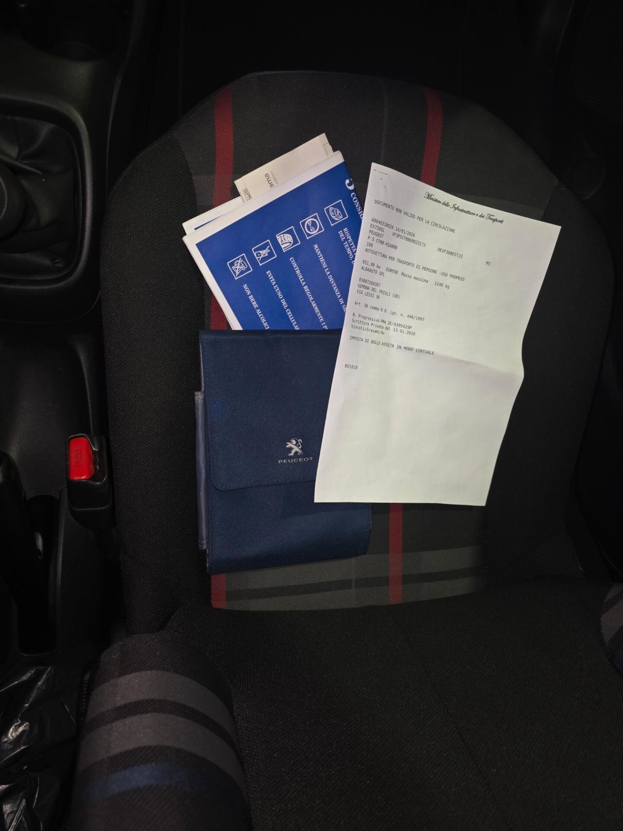 Peugeot 108 1.0 68cv 5 porte Allure TOP! Perfetta e garantita 12M