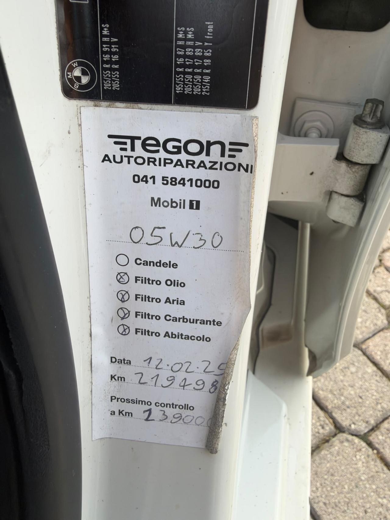 Bmw 120 120d cat 5 porte Attiva DPF