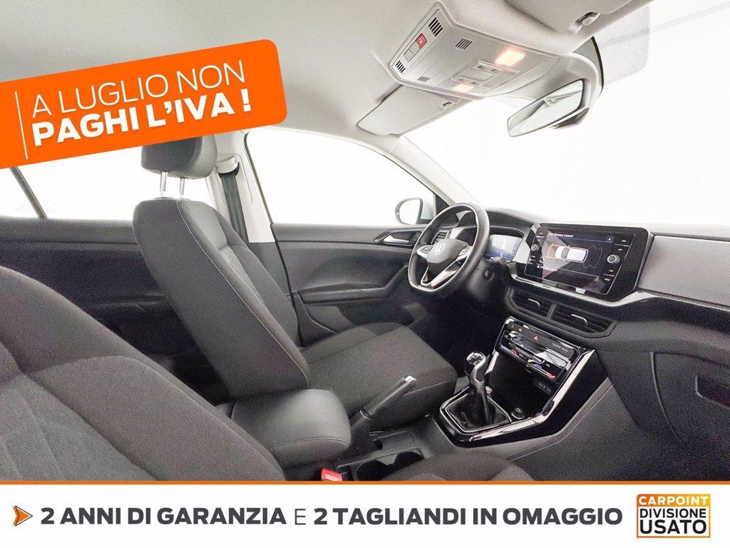 VOLKSWAGEN T-cross 1.0 tsi life 95cv del 2024