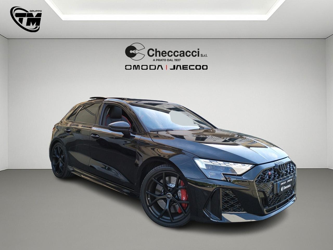 AUDI RS3 Sportback TOTAL BLACK “BOLLO E SUPERBOLLO PAGATO FINO A 12/2026